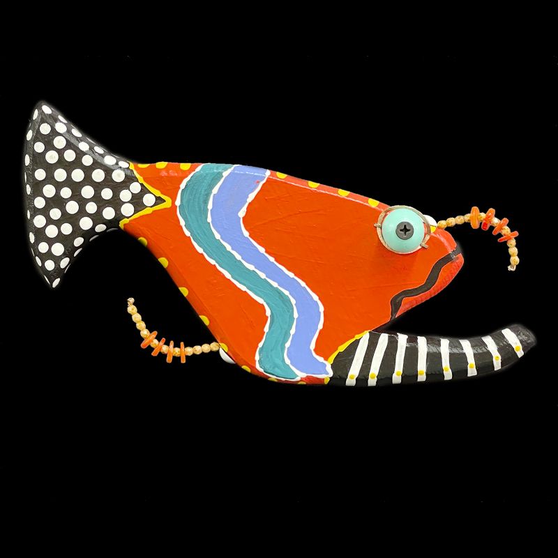 JAWBONE FISH RED